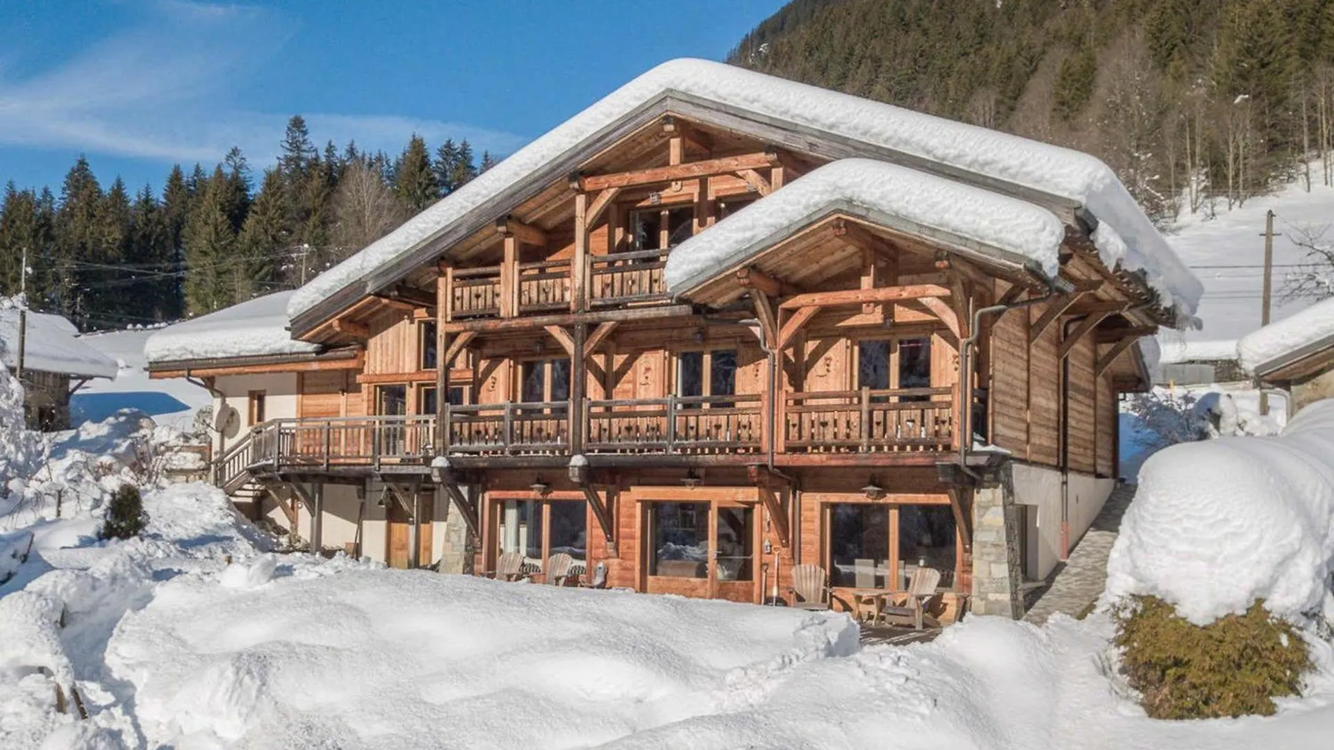 Superbe Chalet Pour 14 Pers. Avec Spa, Cheminee Et Fitness, A 10 Min Du Centre De Morzine - Fr-1-754-17